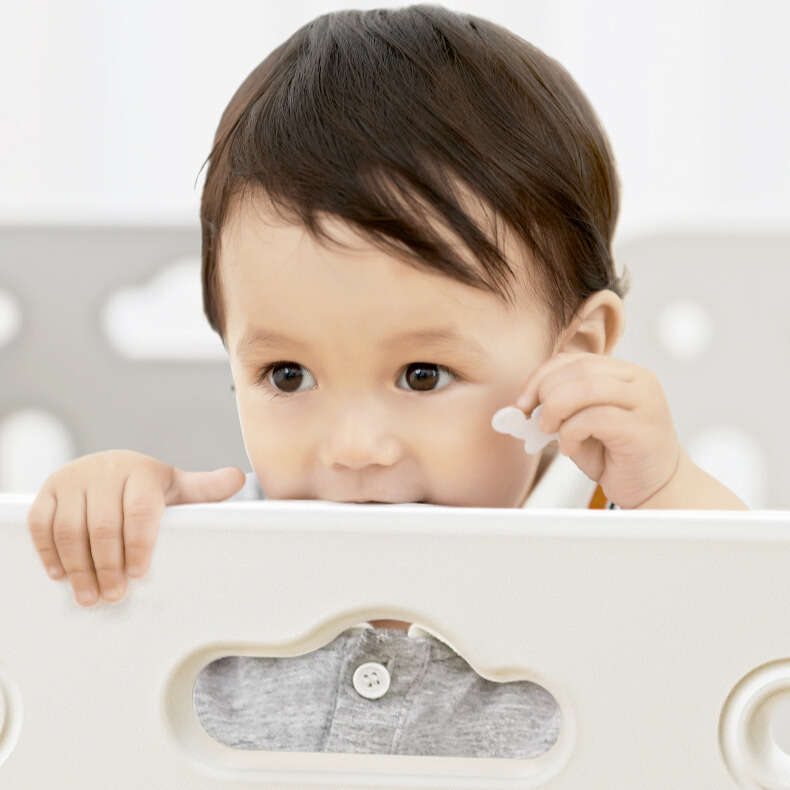 Dětská plastová ohrádka inSPORTline Klaudino 12+2 188x208x66 cm - Obrázek 5