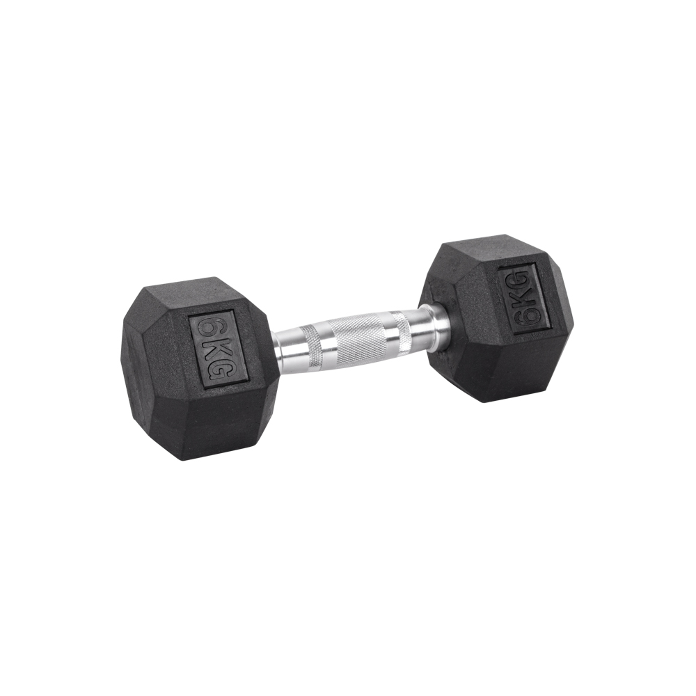 Šestihranná činka inSPORTline Hexsteel 6 kg
