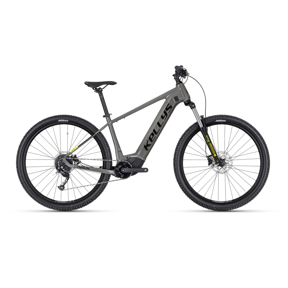 Levně Horské elektrokolo KELLYS TYGON R10 P 29" 7.0 Grey L (20", 178-189 cm)