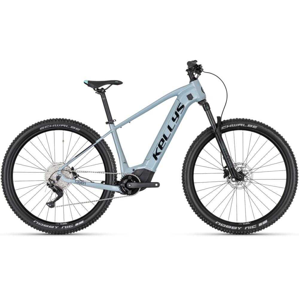 Levně Dámské horské elektrokolo KELLYS TAYEN R50 P 29" 7.0 M (17", 166-175 cm) Sky Blue