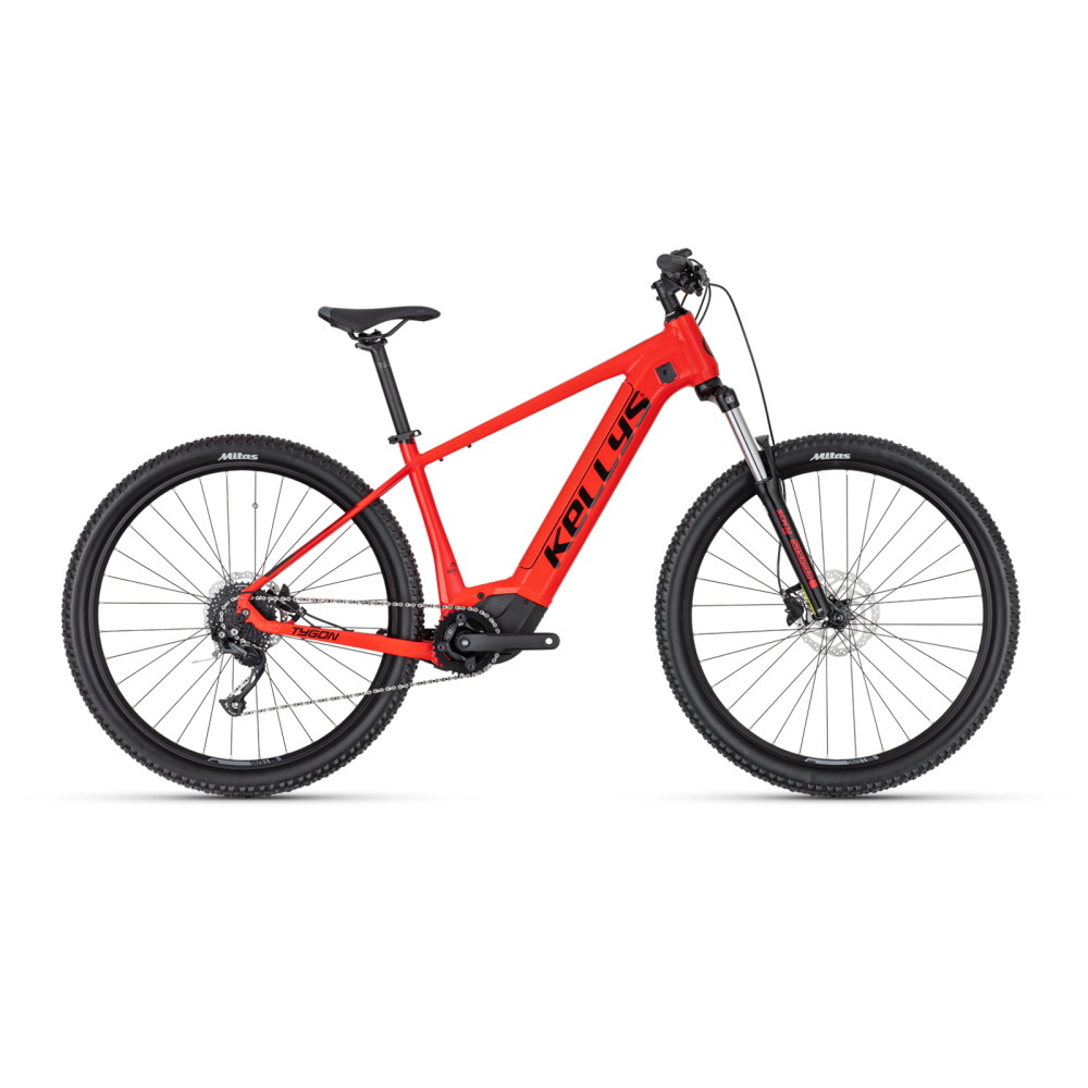 Levně Horské elektrokolo KELLYS TYGON R10 P 29" 7.0 Red L (20", 178-189 cm)