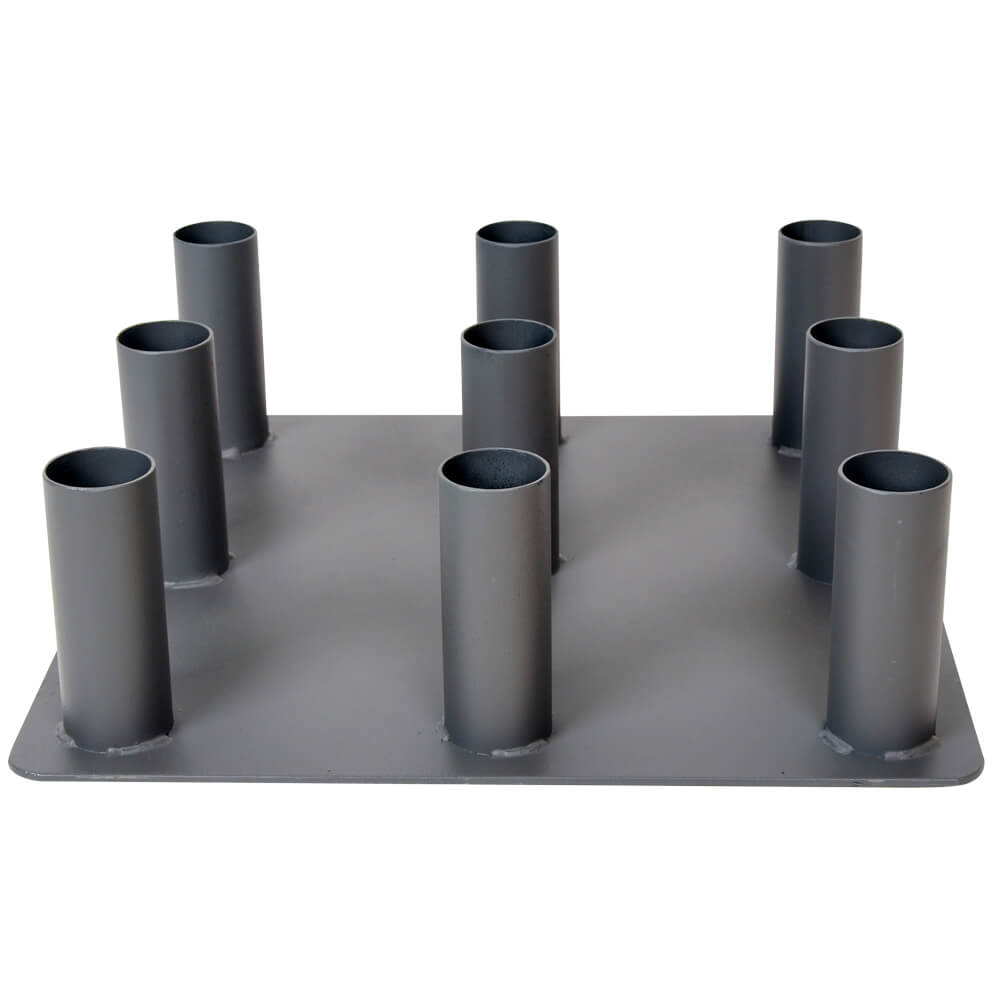 Stojan na olympijské tyče inSPORTline BR5001, 9x50mm otvor - Obrázek 3