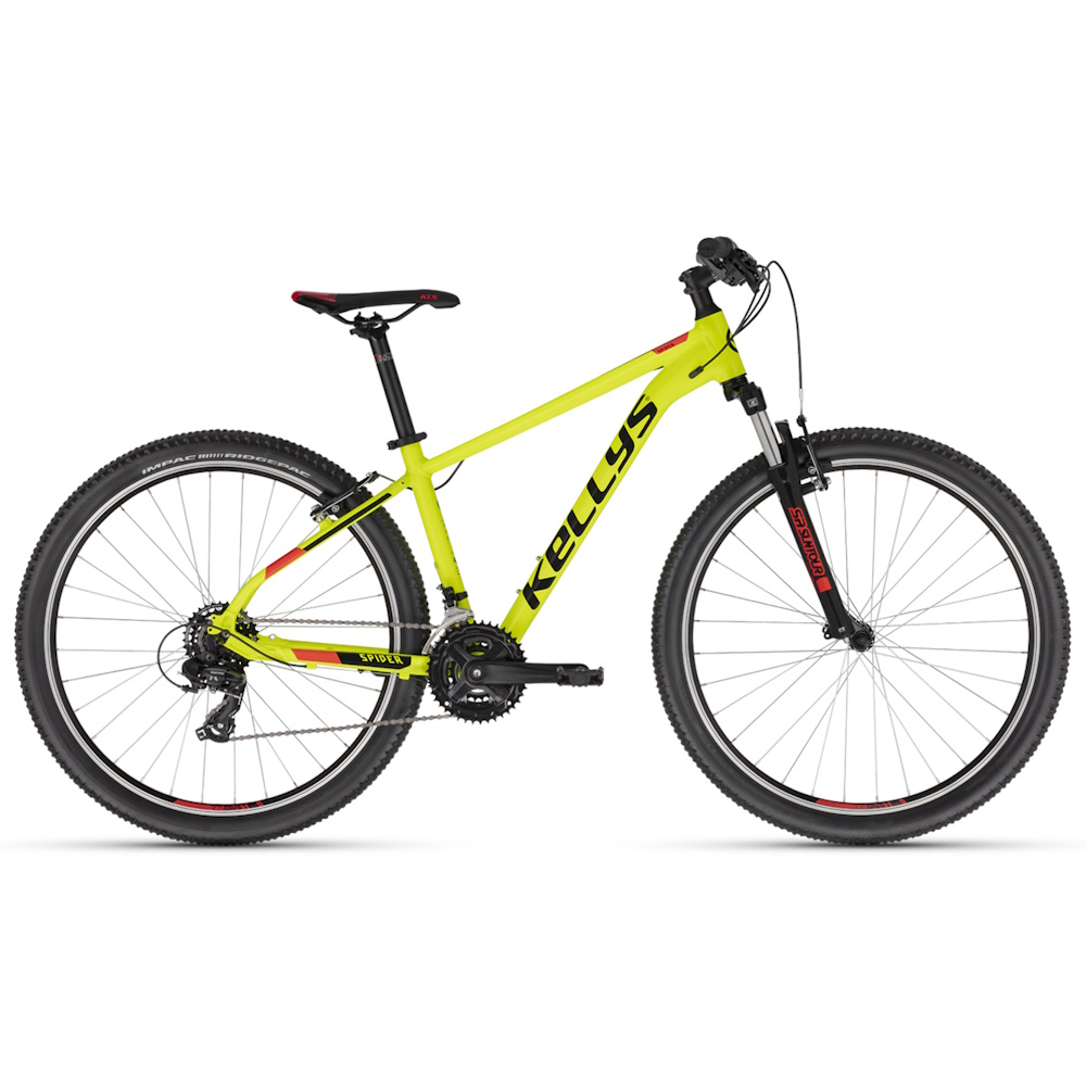 Levně Horské kolo KELLYS SPIDER 10 26" 8.0 Neon Yellow XS (15", 149-164 cm)