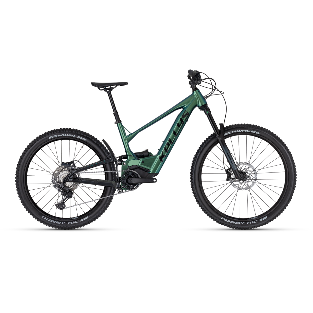 Celoodpružené elektrokolo Kellys Theos R30 P 29"/27,5" 8.0 Magic Green - S (16", 160-172 cm)