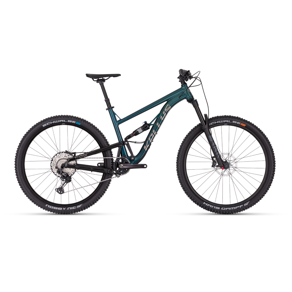 Celoodpružené kolo KELLYS THORX 50 29" - model 2024  Emerald Green  M (17", 175-185 cm)