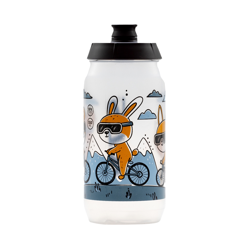 Cyklo láhev Kellys Kolibri 0,55l  Transparent Kids