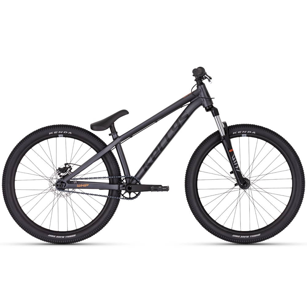 Dirtové kolo KELLYS WHIP 30 DJ 26″ 10.0 L (13″, 170-190 cm) Graphite Grey