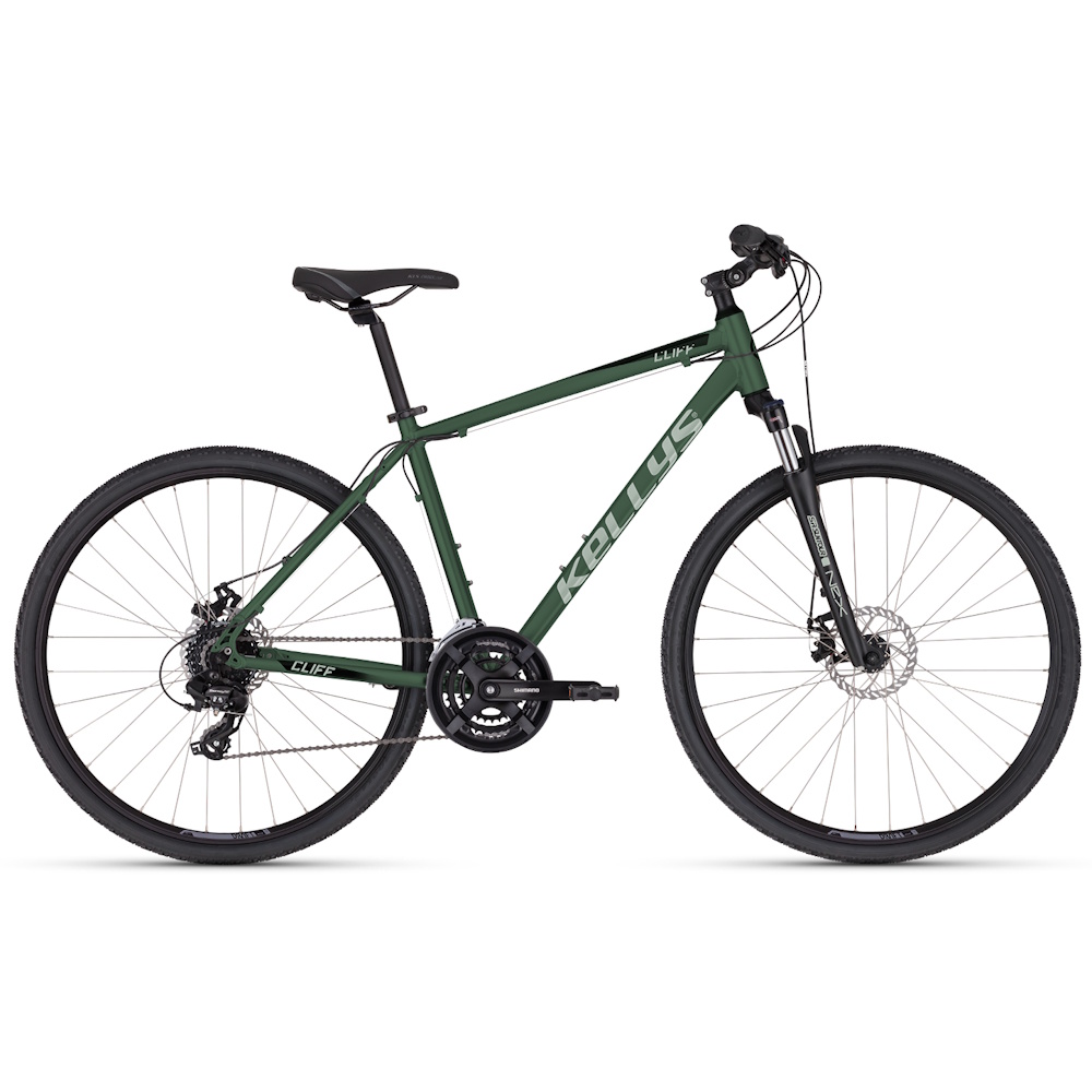 Pánské crossové kolo KELLYS CLIFF 70 28" - model 2025 M (19", 165-180 cm) Moss Green