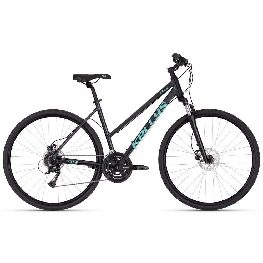 Dámské crossové kolo KELLYS CLEA 90 28" - model 2025  Graphite Grey  S (17", 155-170 cm)