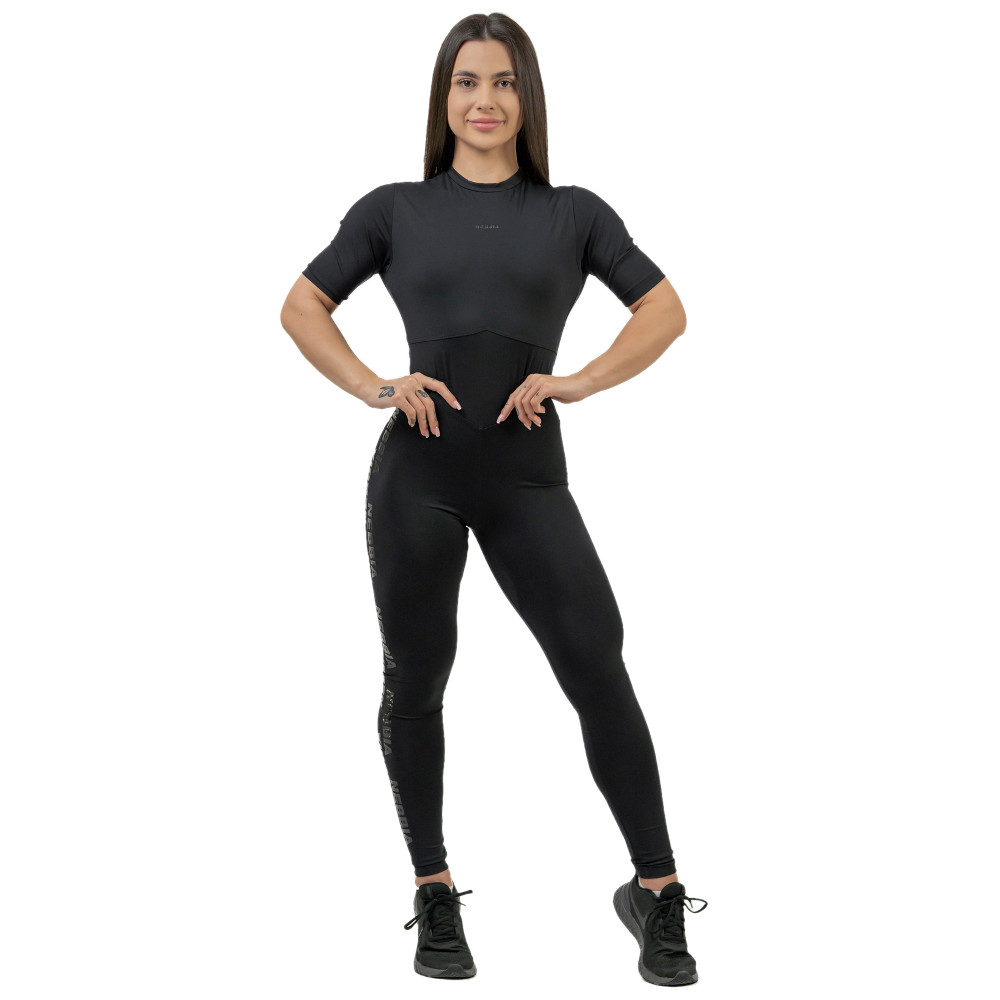 Dámský sportovní overal Nebbia INTENSE Focus 823 Black - L