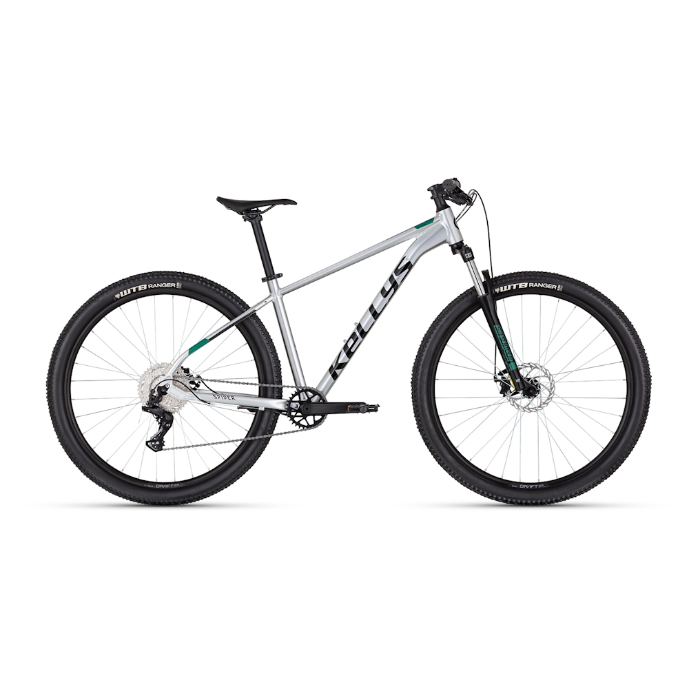 Horské kolo KELLYS SPIDER X30 27,5" - model 2026 S (15", 155-170 cm) Chrome Grey
