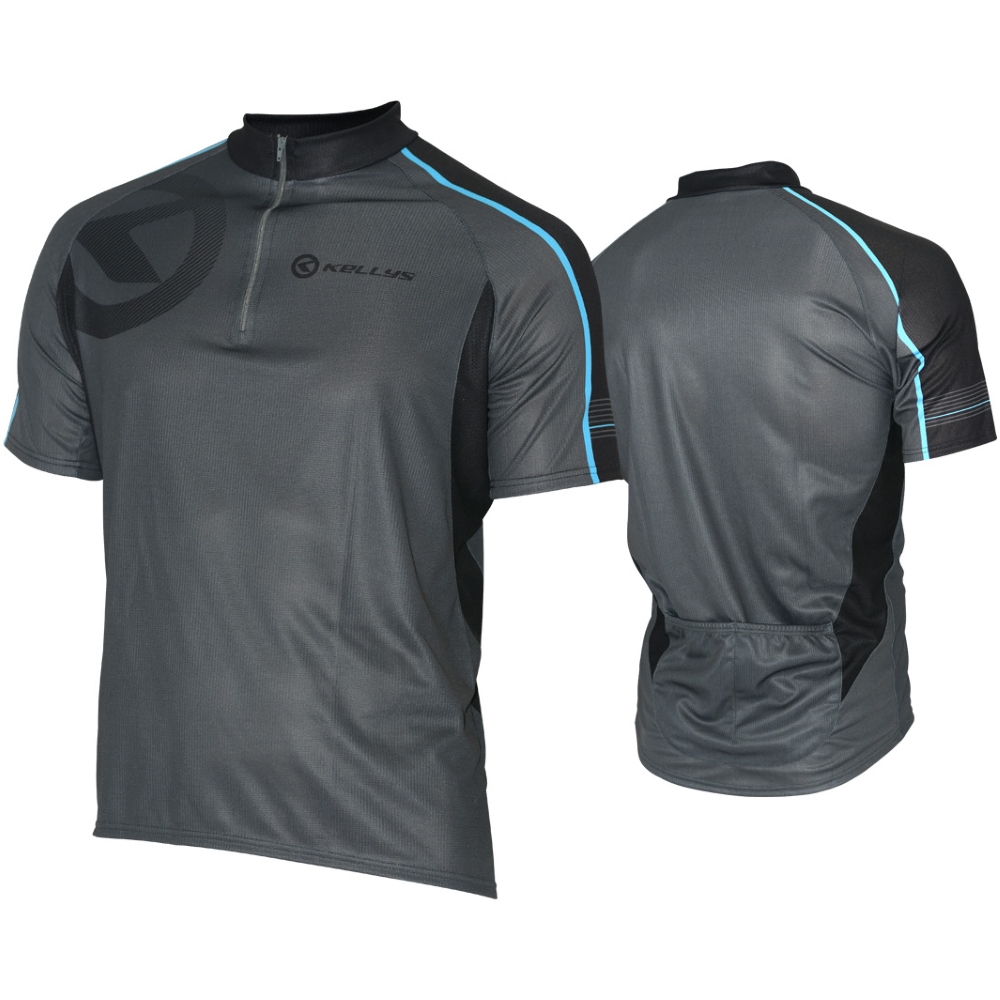 Cyklistický dres Kellys Pro Sport 017 - krátký rukáv  modrá  XS