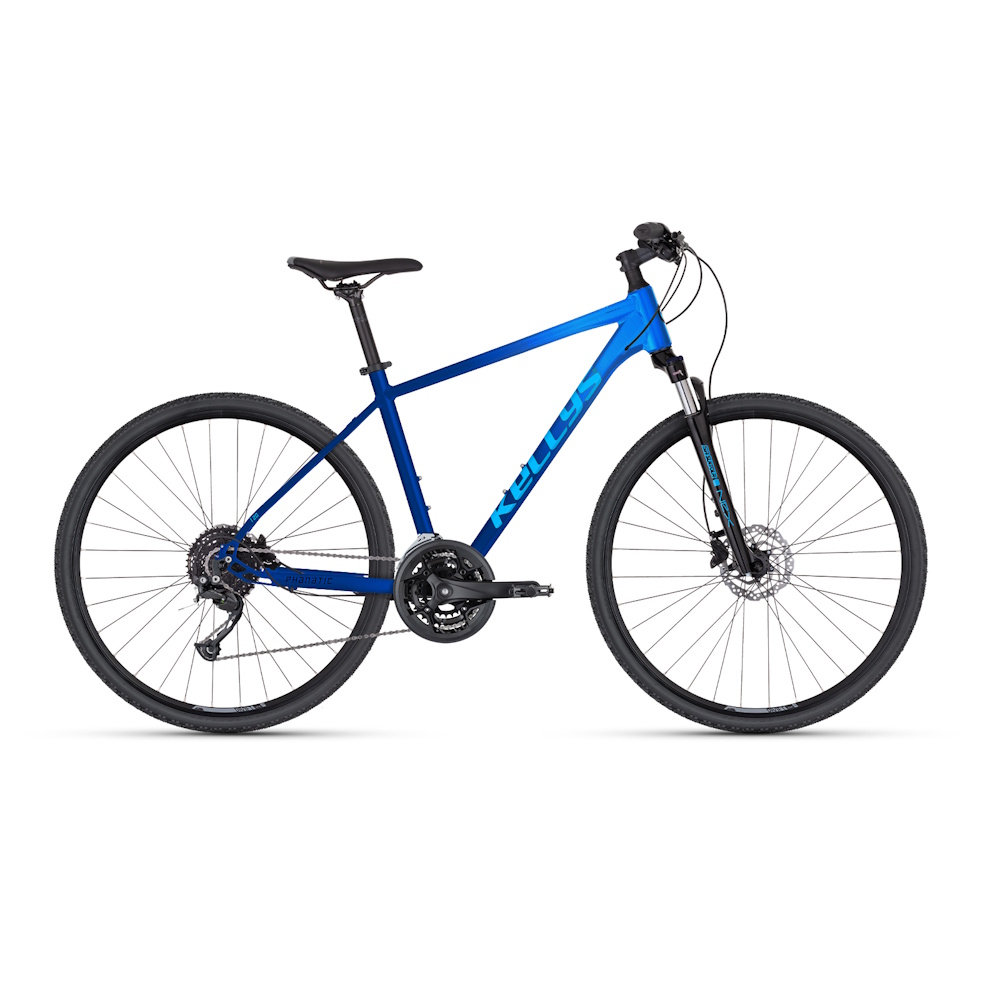 Crossové kolo KELLYS PHANATIC 20 28" - model 2026 M (19", 166-182 cm) Blue