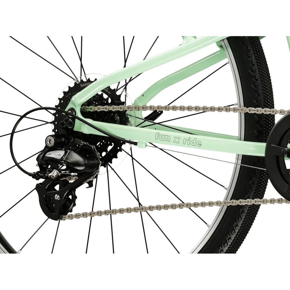 Ultra lehké dětské kolo Kross Liftie 24" - model 2026 11" (130-150 cm) černá/stříbrná/lesk (obrázek 6)