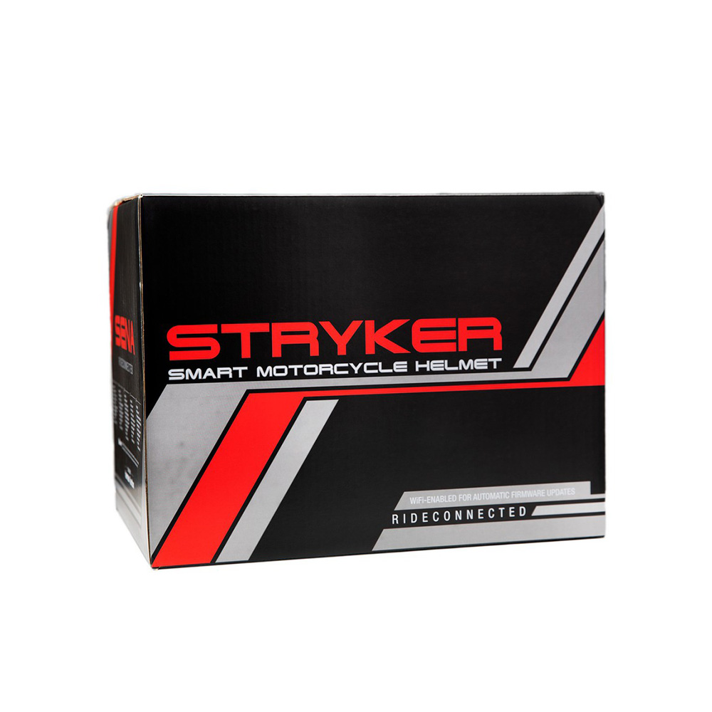 Moto přilba SENA Stryker s integrovaným Mesh headsetem Matt Black matně černá XL (61-62) - Obrázek 7