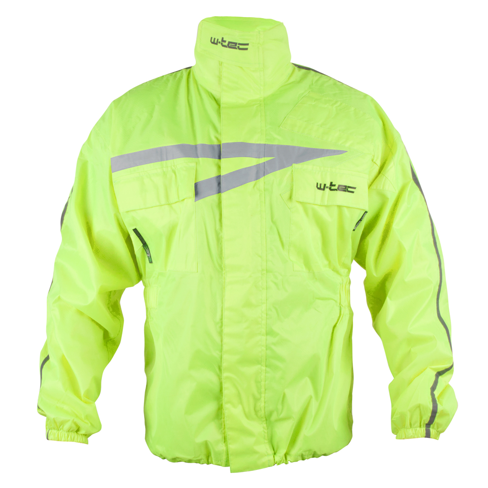 Moto pláštěnka W-TEC Rainy  fluo žlutá  2XL - fluo žlutá