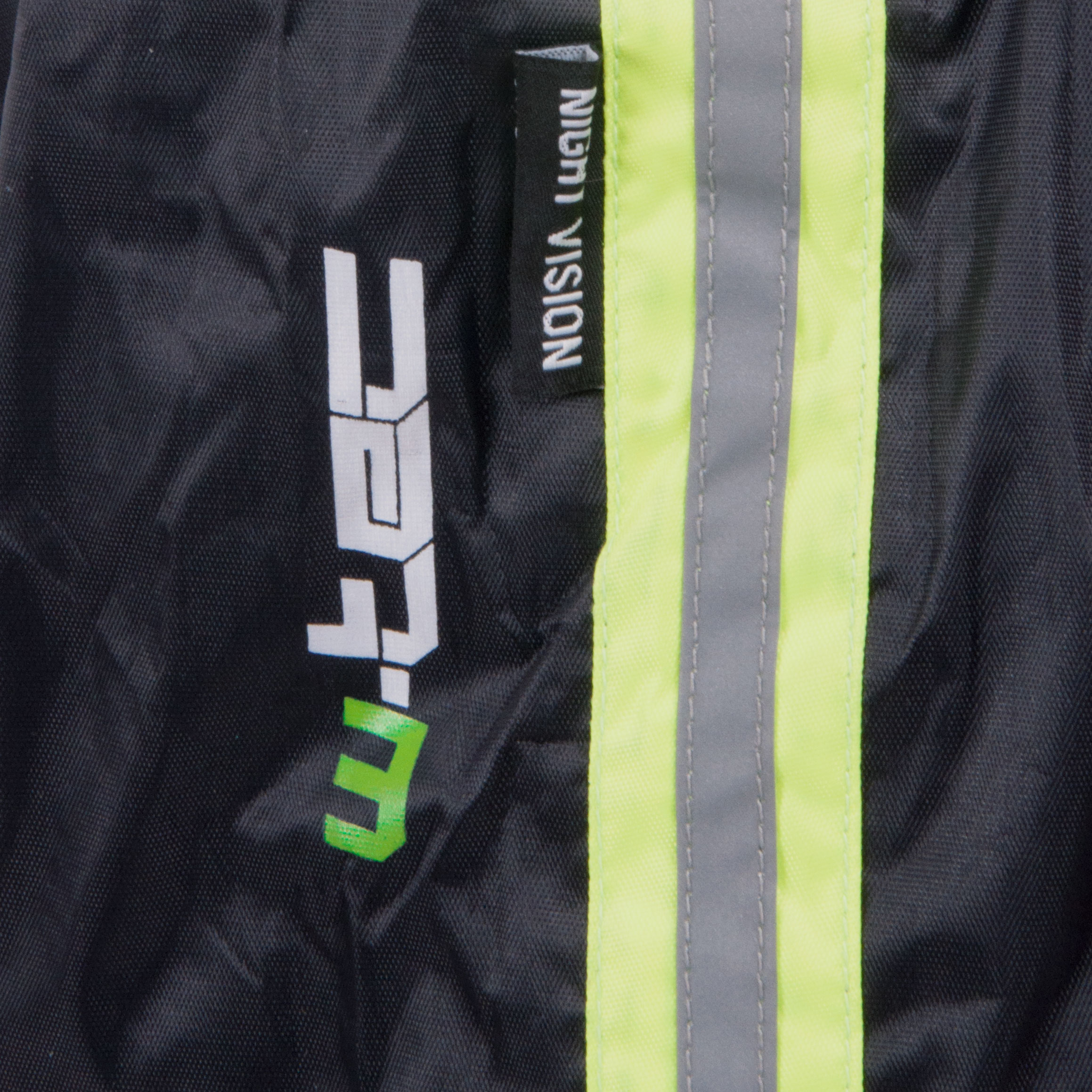 Pláštěnkové moto kalhoty W-TEC Rainy černo-žlutá 6XL - Obrázek 6
