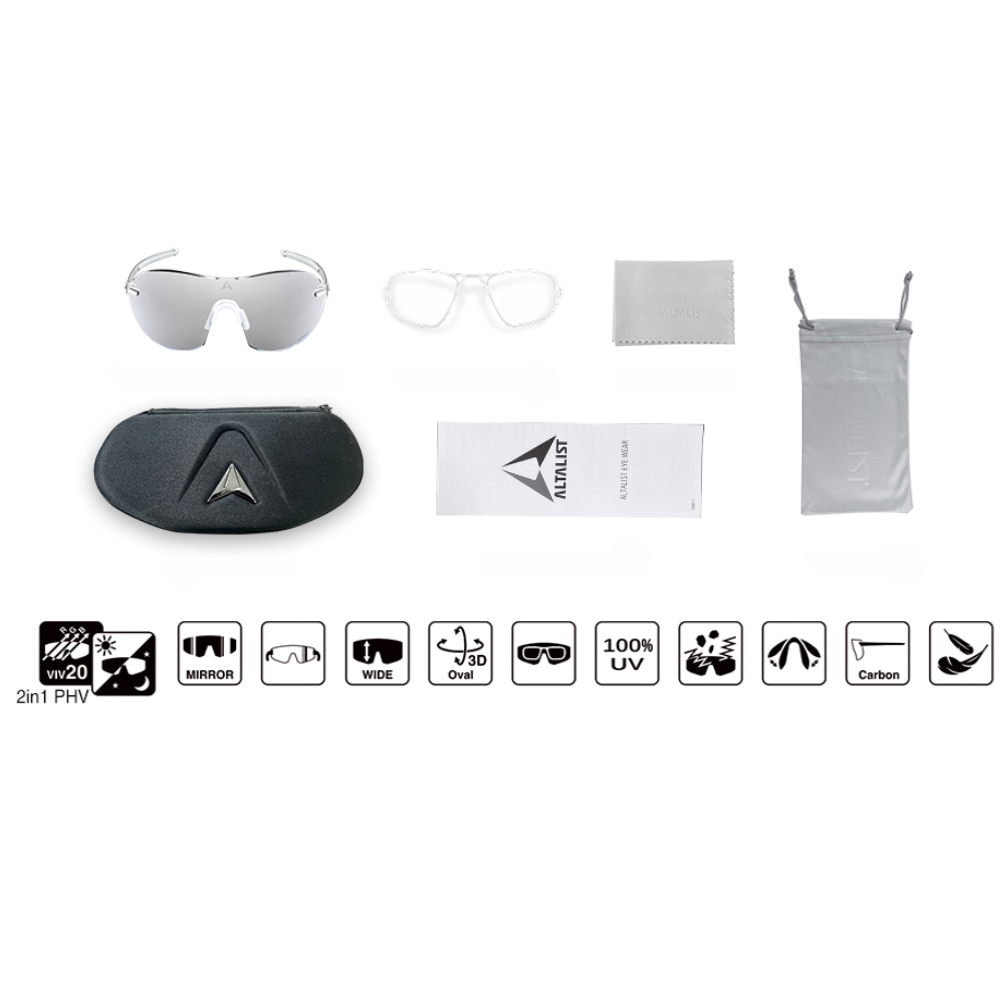 Fotochromatické sluneční brýle Altalist Kisou PRD černá s červenými skly - Obrázek 4