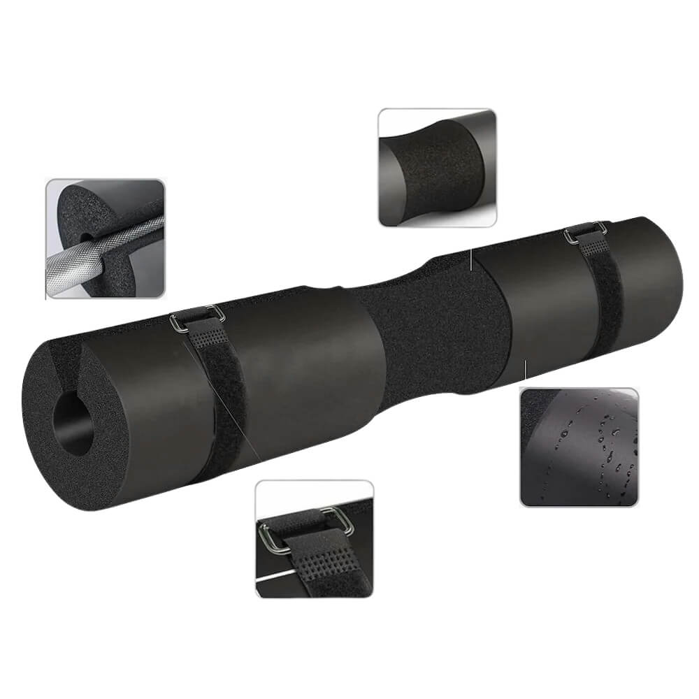 Ochrana vzpěračské tyče inSPORTline Shaperoll 44×9,5 cm černá