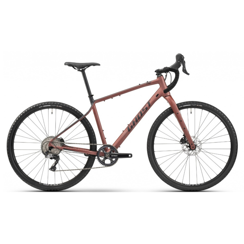 Gravel kolo Ghost Asket Advanced AL - model 2024 Red/Black - XS (16", 145-160 cm)