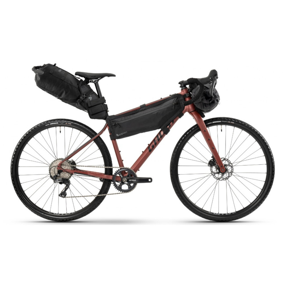 Gravel kolo Ghost Asket Advanced EQ AL - model 2024 Red/Black - M (19", 165-180 cm)