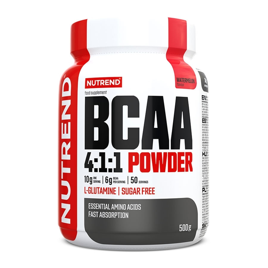 Práškový koncentrát Nutrend BCAA 4:1:1 Powder 500 g meloun