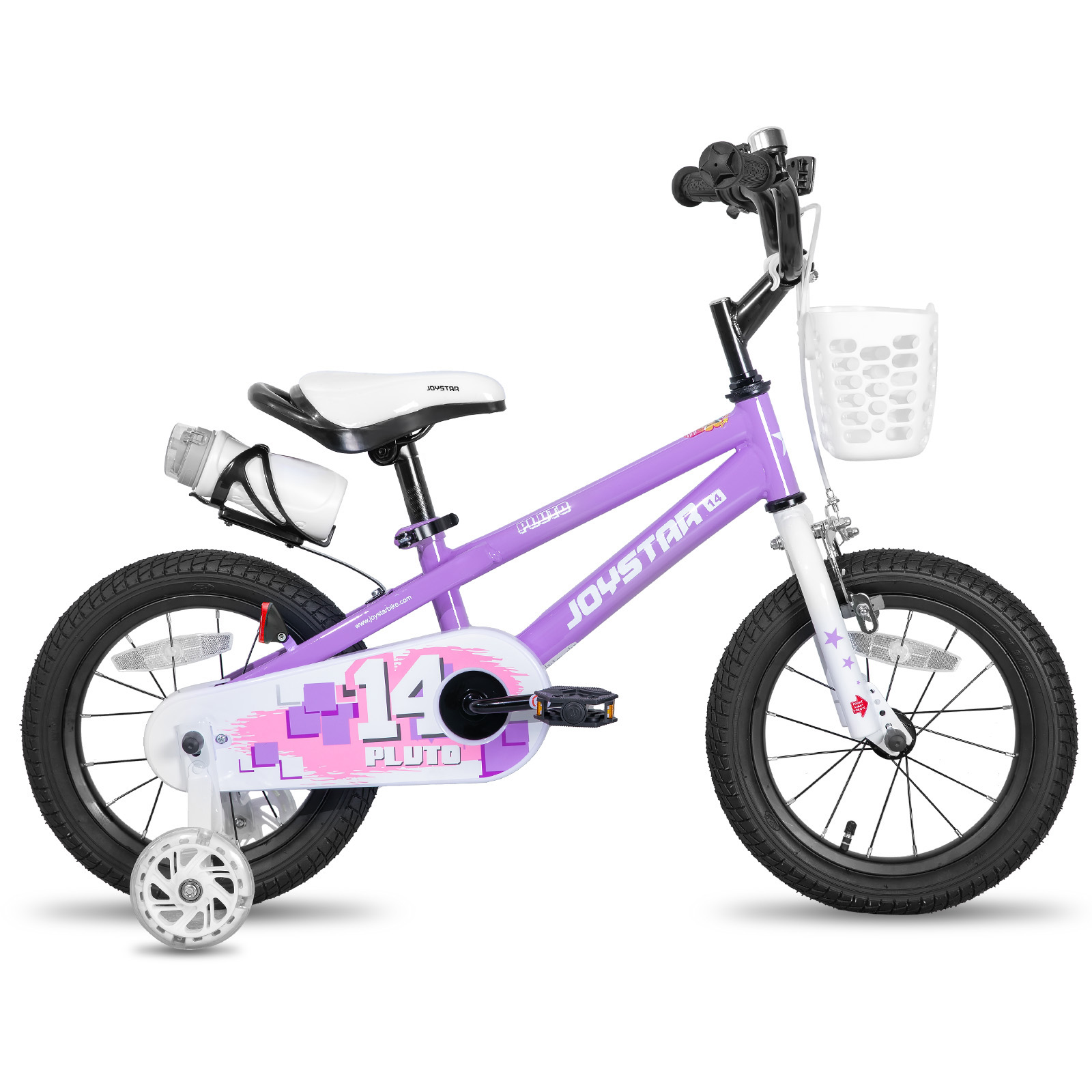 Dětské kolo Joystar Pluto 14" • 100-110 cm fialová