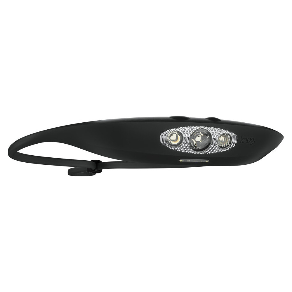 Čelovka Knog Bandicoot 250  Black - Black