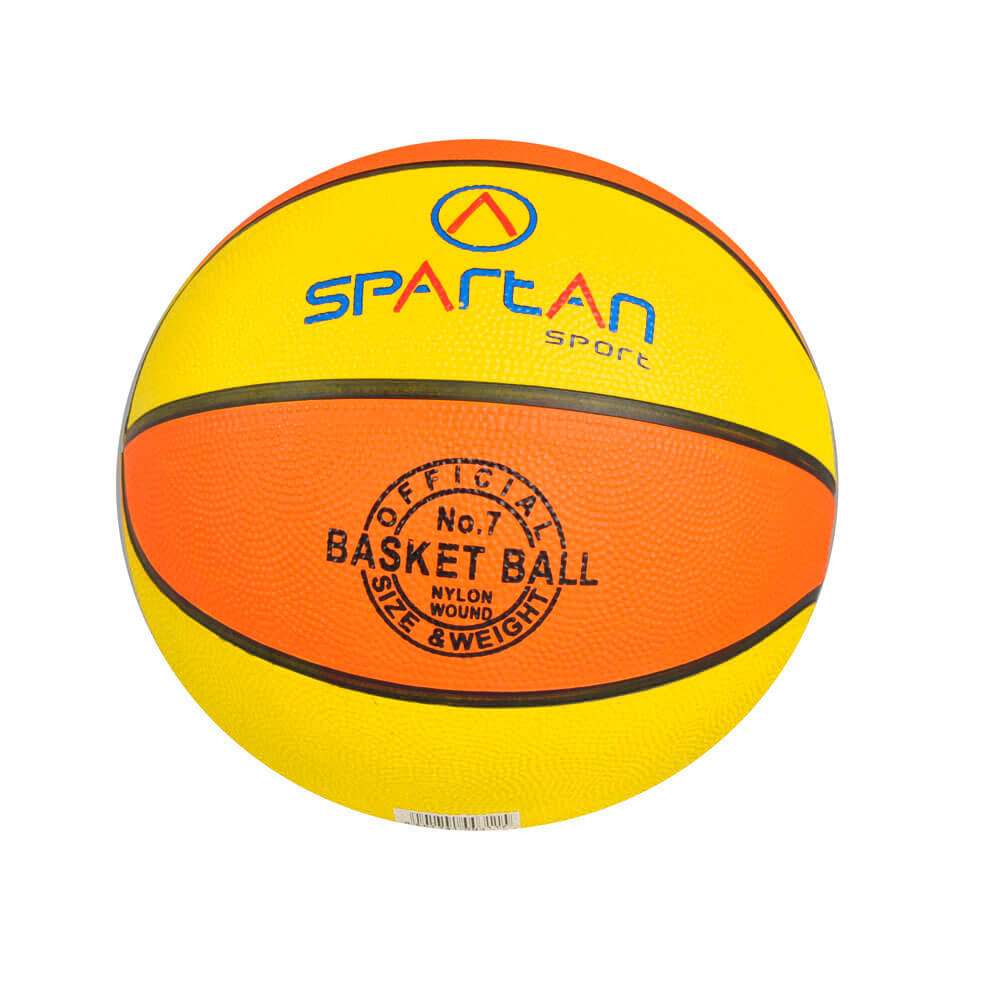 Basketbalový míč SPARTAN Florida vel. 5 oranžovo-žlutý