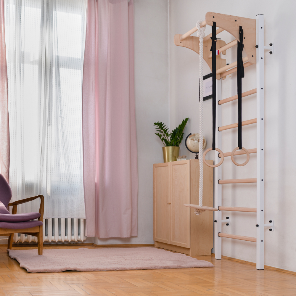 Žebřiny s příslušenstvím BenchK 211W+A204 - Obrázek 2