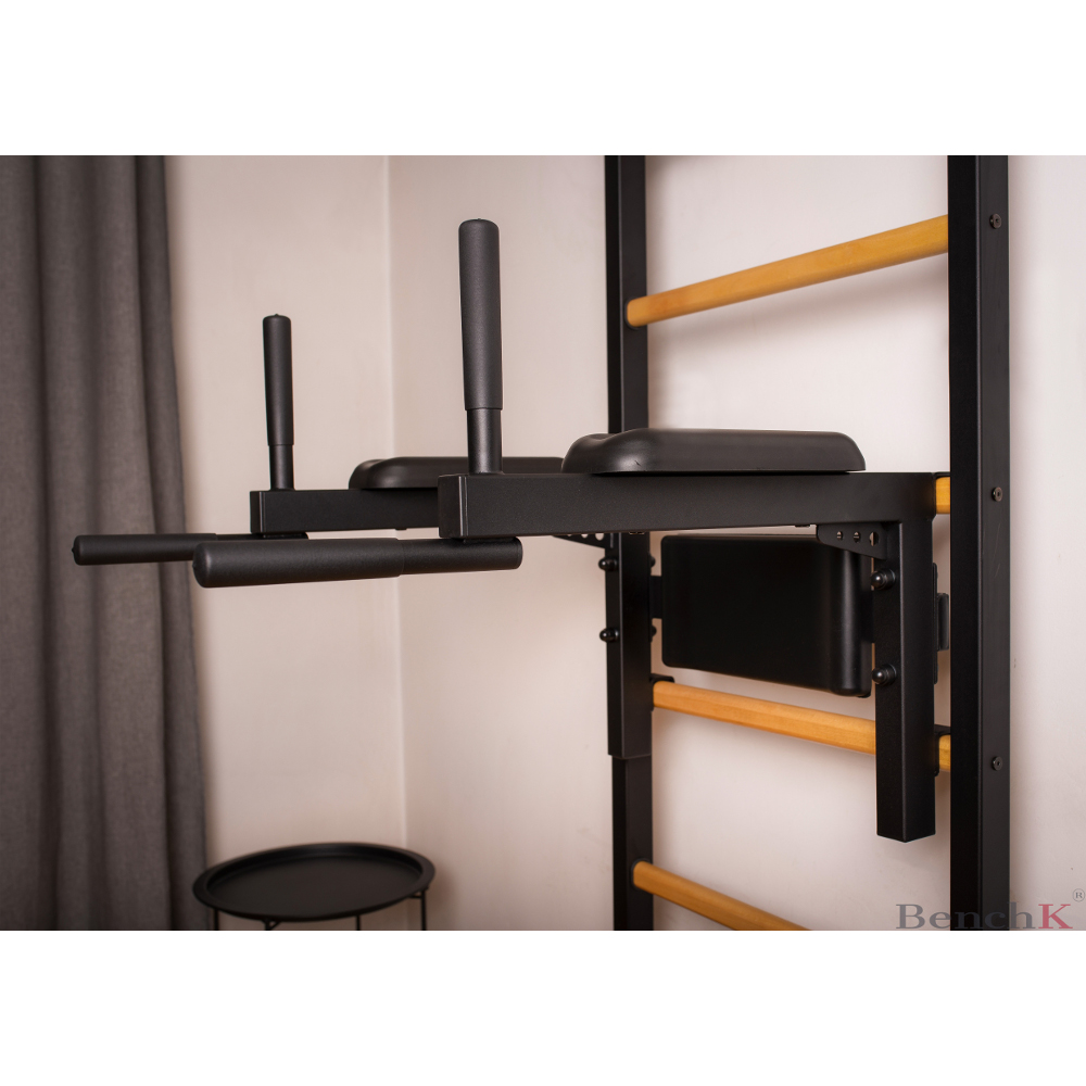 Žebřiny s hrazdou a bradly BenchK 232B 230x67 cm - Obrázek 4