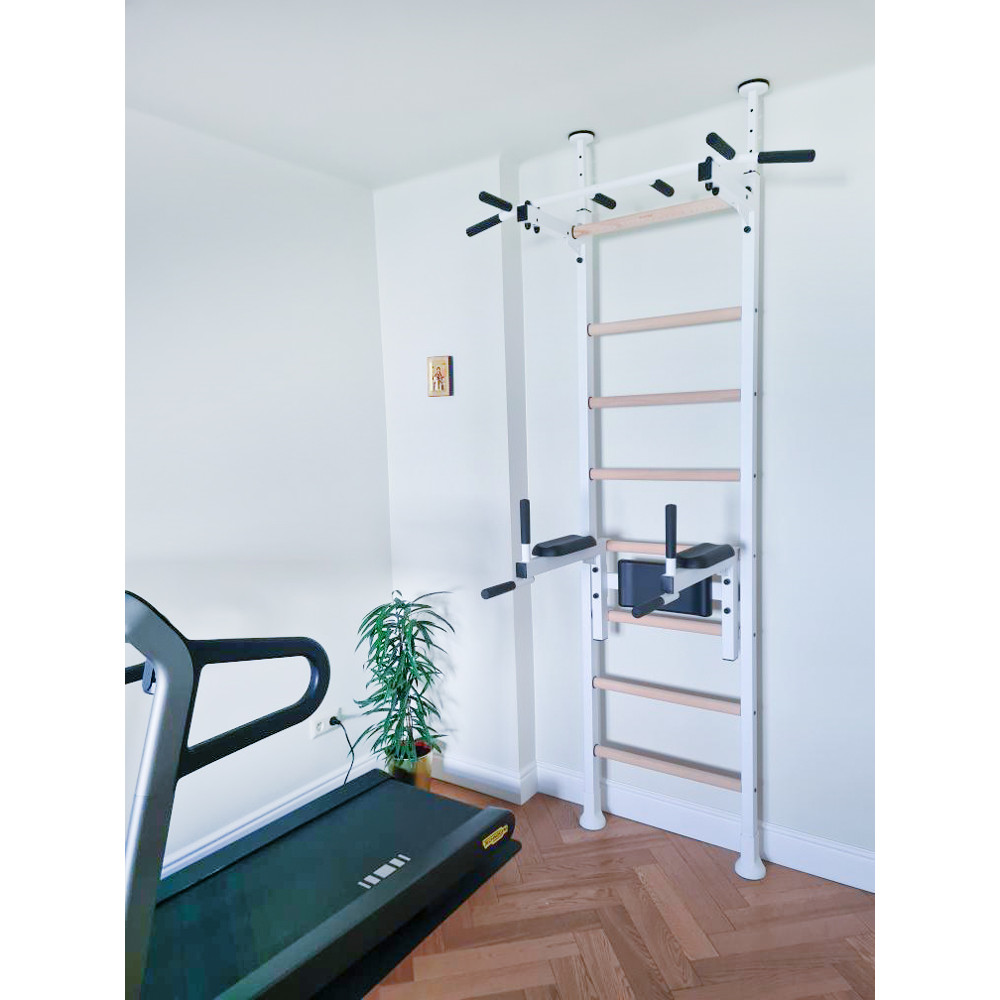 Žebřiny s hrazdou a bradly BenchK 522W 240x67 cm - Obrázek 3