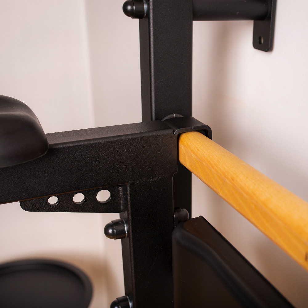 Žebřiny s hrazdou a bradly BenchK 722B 240x67 cm - Obrázek 6