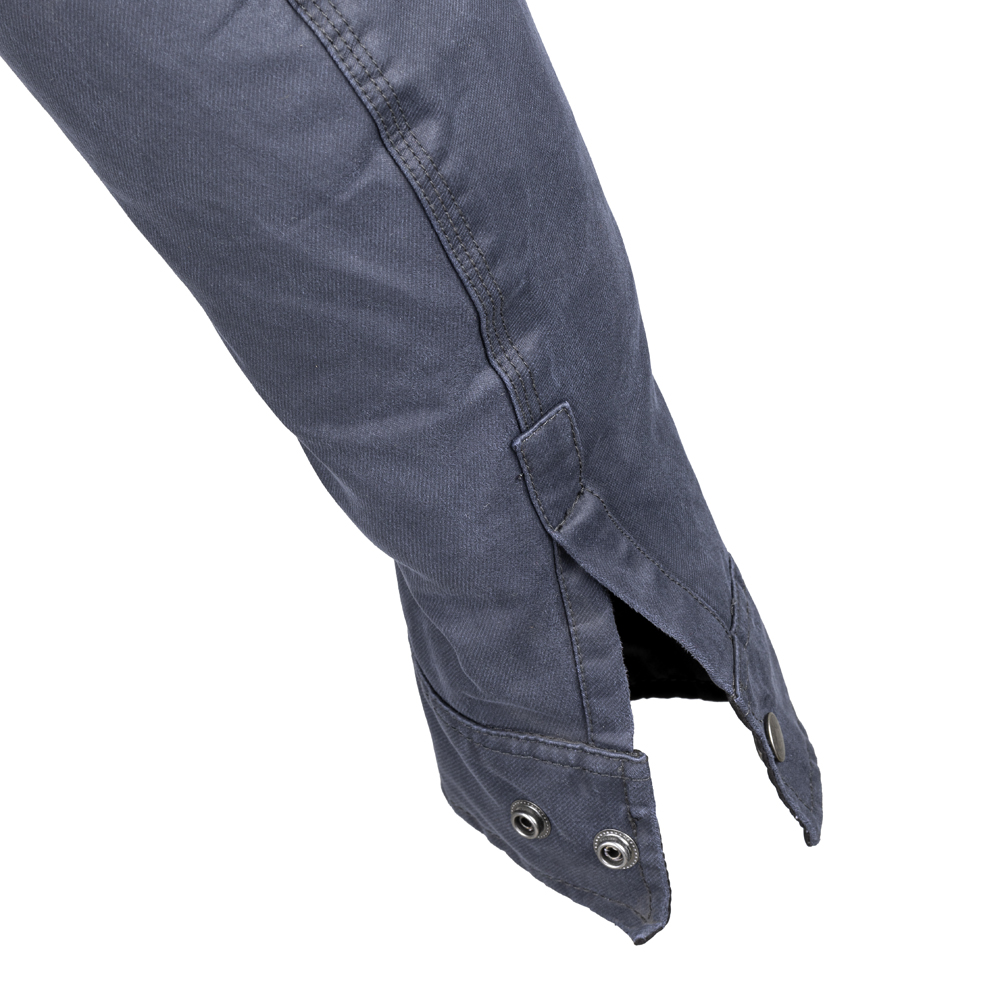 Voskovaná košile W-TEC Black Heart Ramon modrá L - Obrázek 6