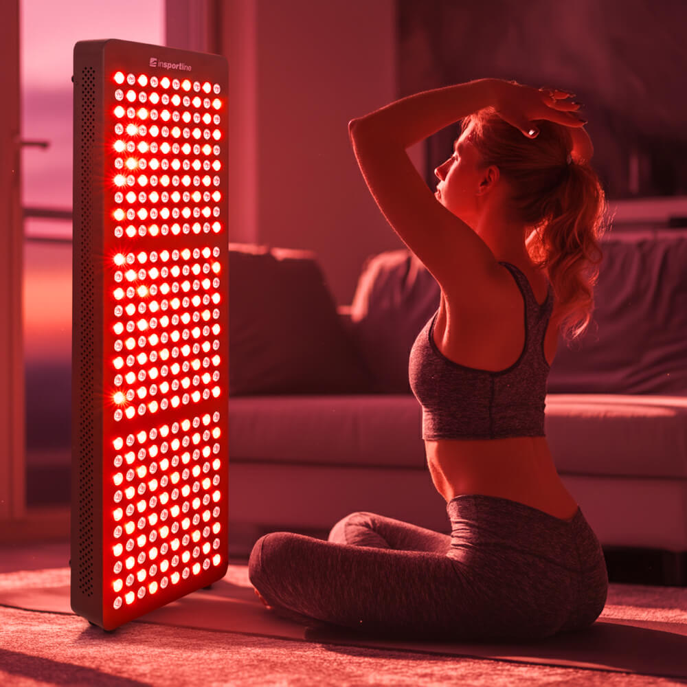 Infračervený LED panel inSPORTline Lustar - 300 LED černá (obrázek 3)