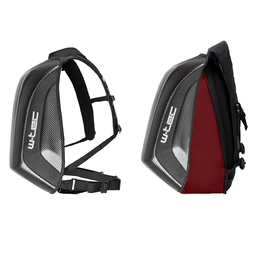 Skořepinový moto batoh W-TEC Shellter - Obrázek 4