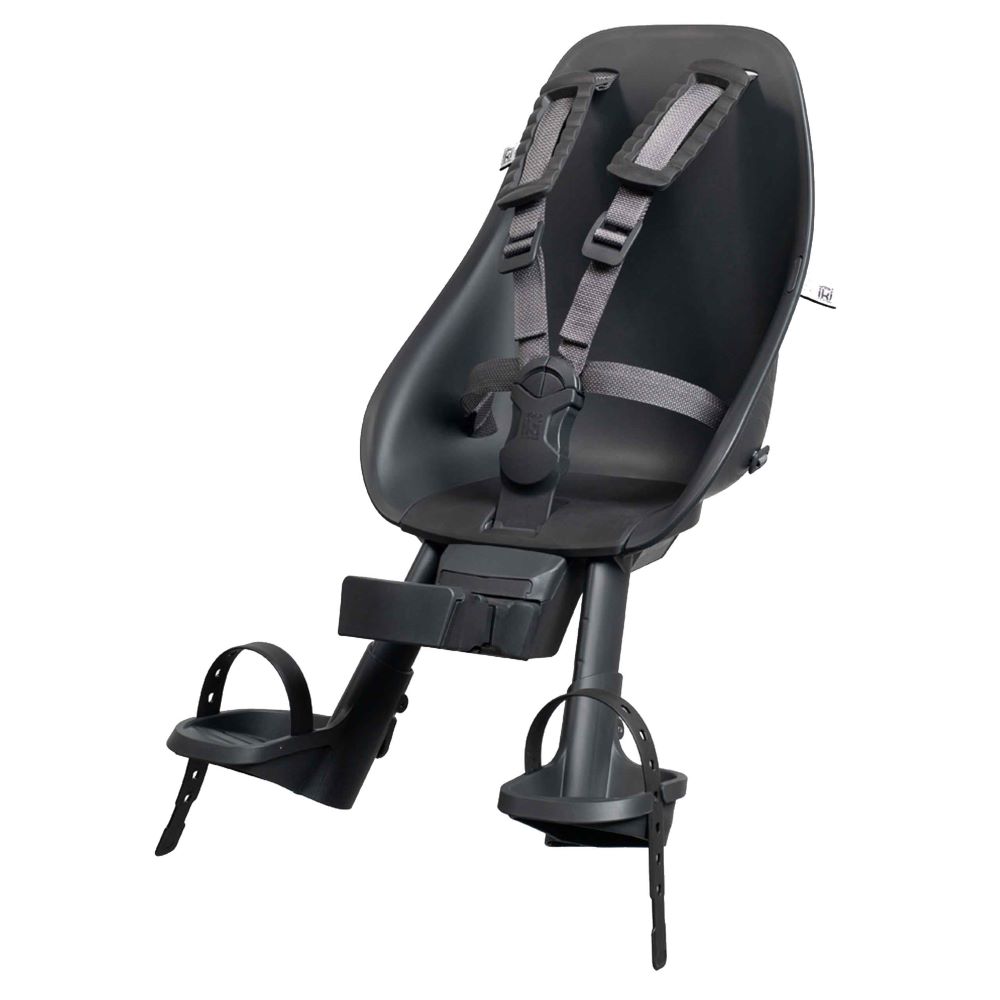 Přední sedačka na kolo s upínacím adaptérem Urban Iki Bincho černá/Bincho černá