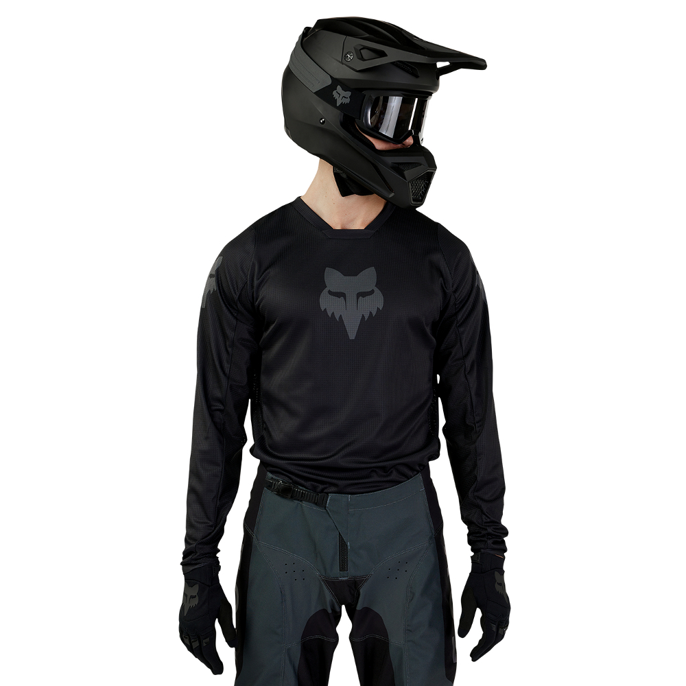 Motokrosový dres FOX 180 Blackout Jersey  Black  XL