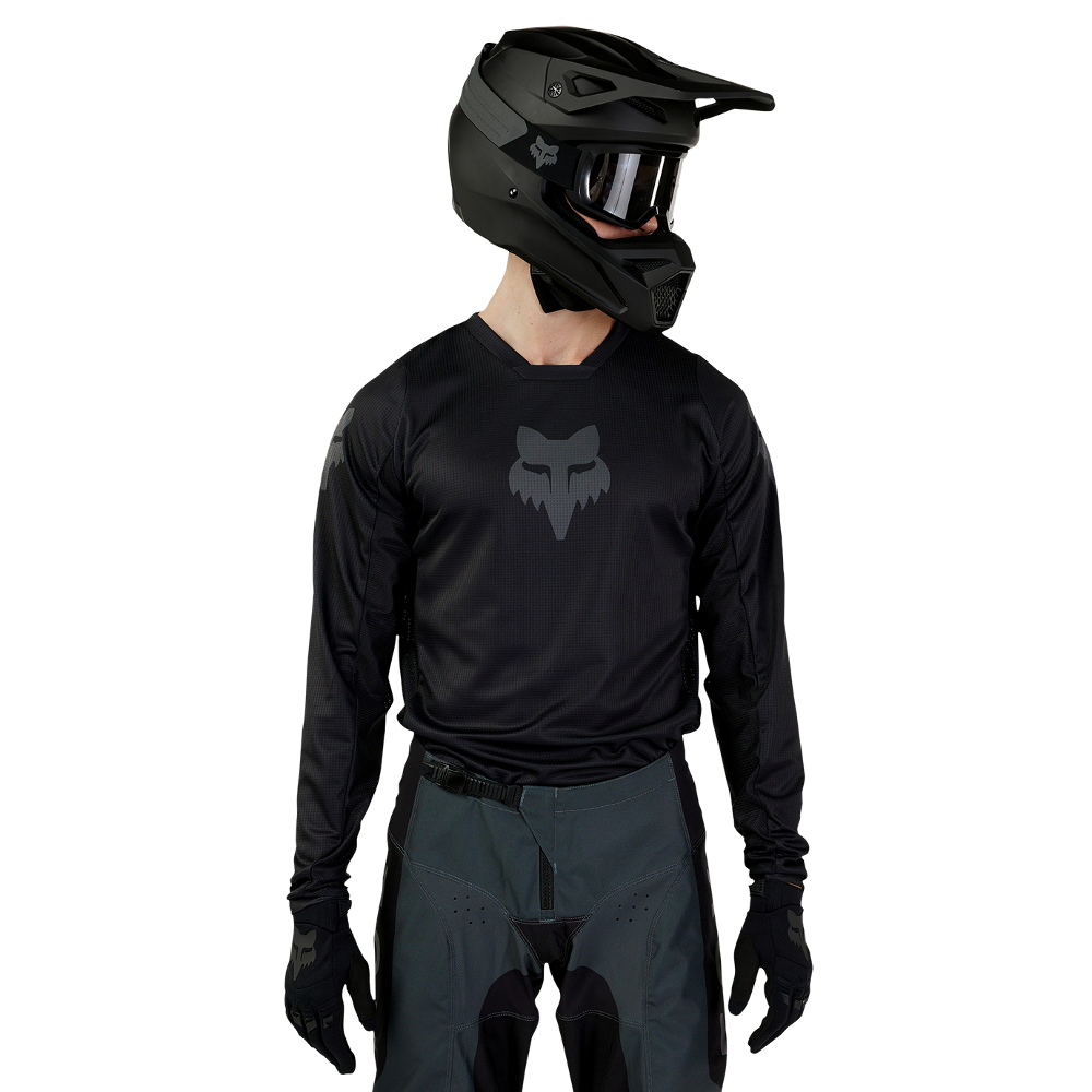 Motokrosový dres FOX 180 Blackout Jersey  Black  M - Black