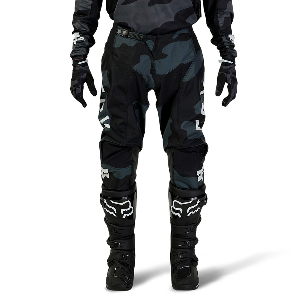 Levně Motokrosové kalhoty FOX 180 Bnkr Pant Black Camo 32