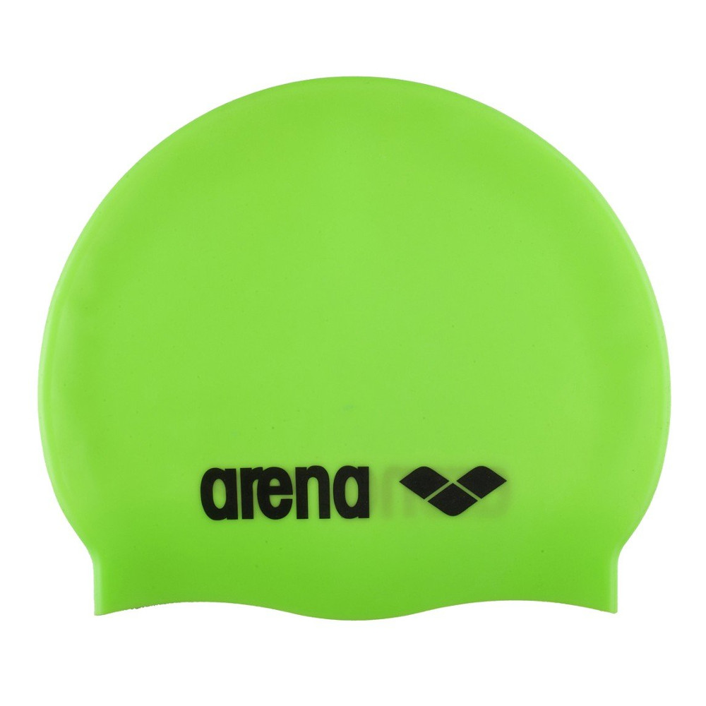 Plavecká čepice Arena Classic Silicone JR lime