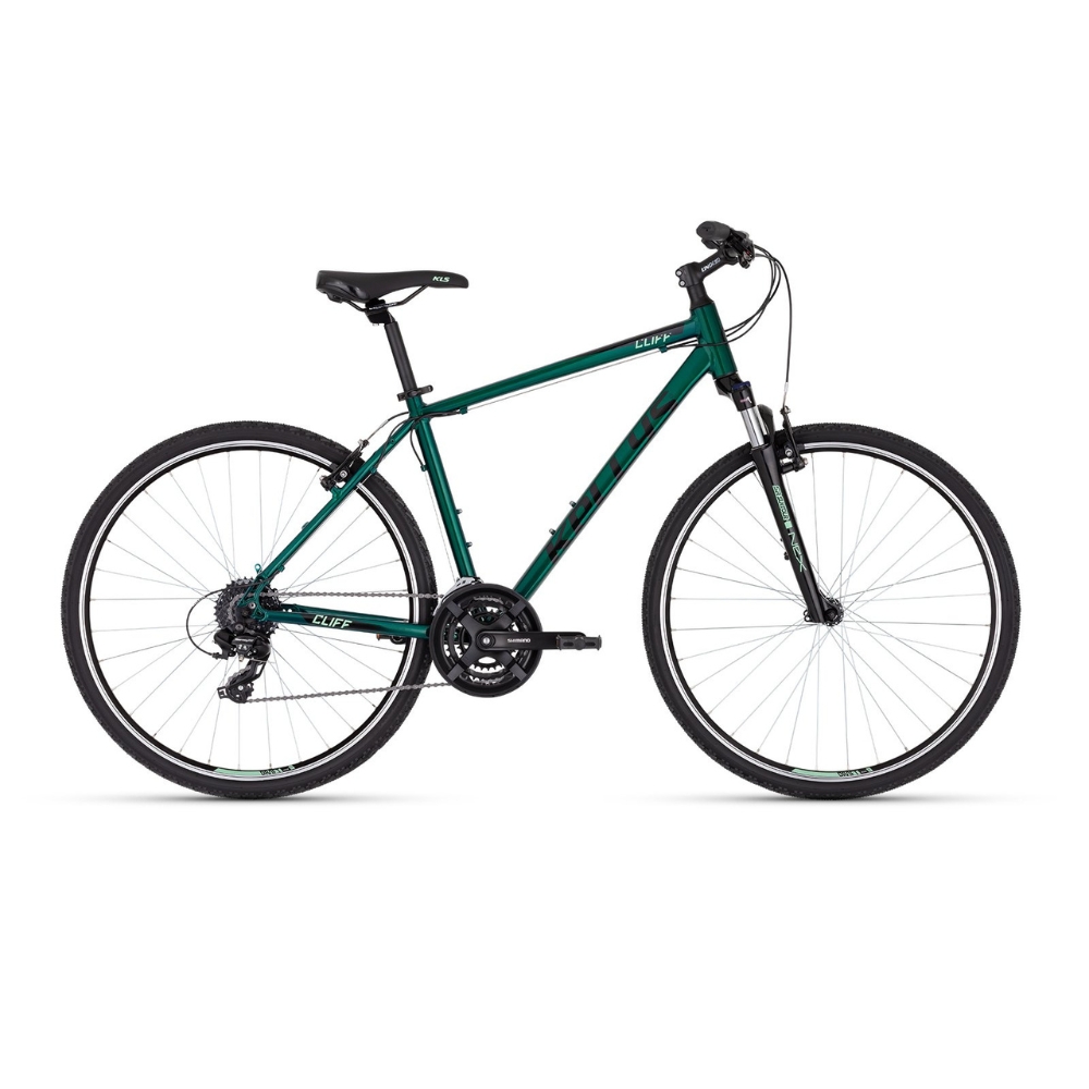 Pánské crossové kolo KELLYS Cliff 30 28" - model 2026 M (19", 165-180 cm) Rainforest Green