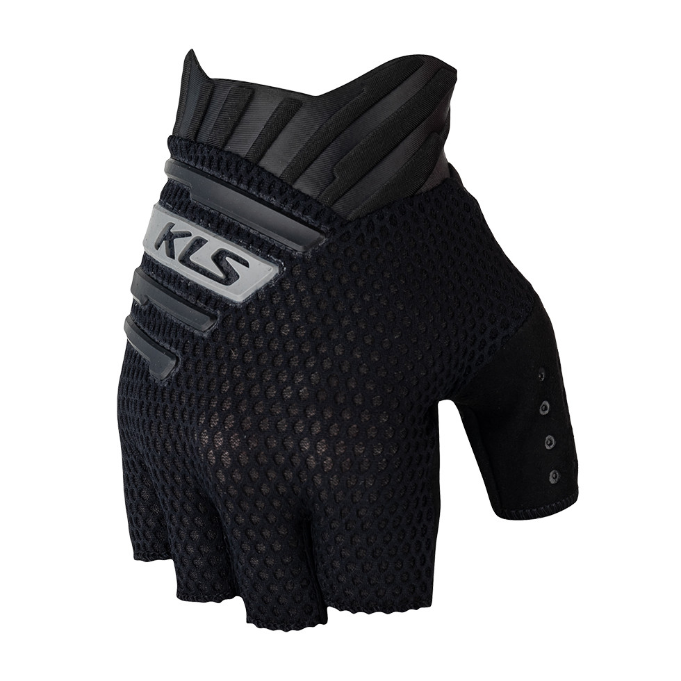 Cyklo rukavice Kellys Cutout Short 022  Black  XS - Black