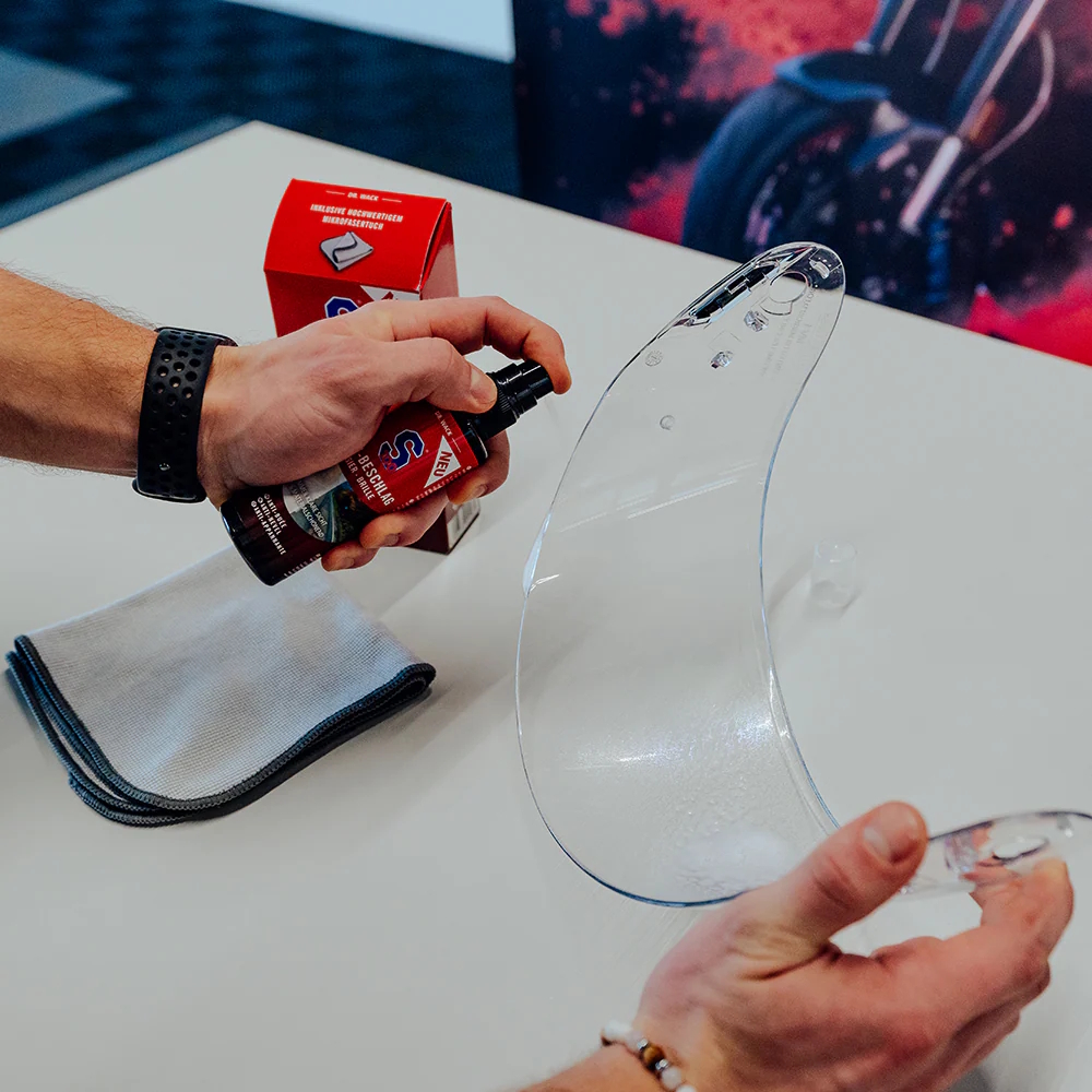 Protimlžící přípravek S100 Anti-Fog 100 ml včetně utěrky z mikrovlákna (obrázek 4)
