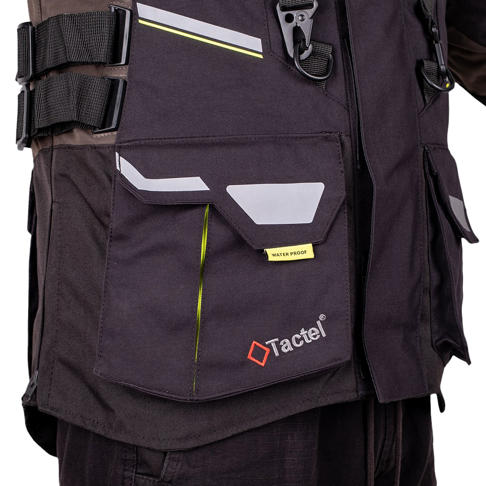 Moto bunda W-TEC Daimick černo-šedá 3XL - Obrázek 6