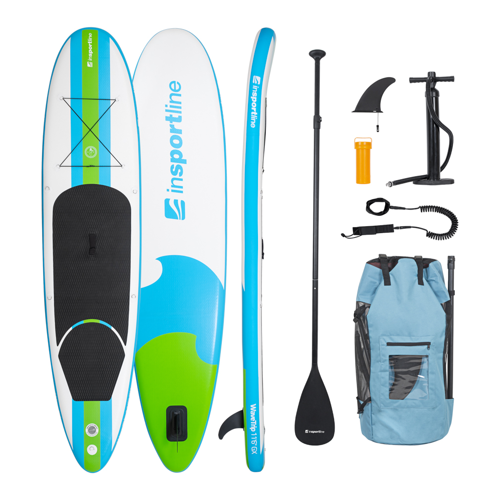 Paddleboard s příslušenstvím inSPORTline WaveTrip 11'6