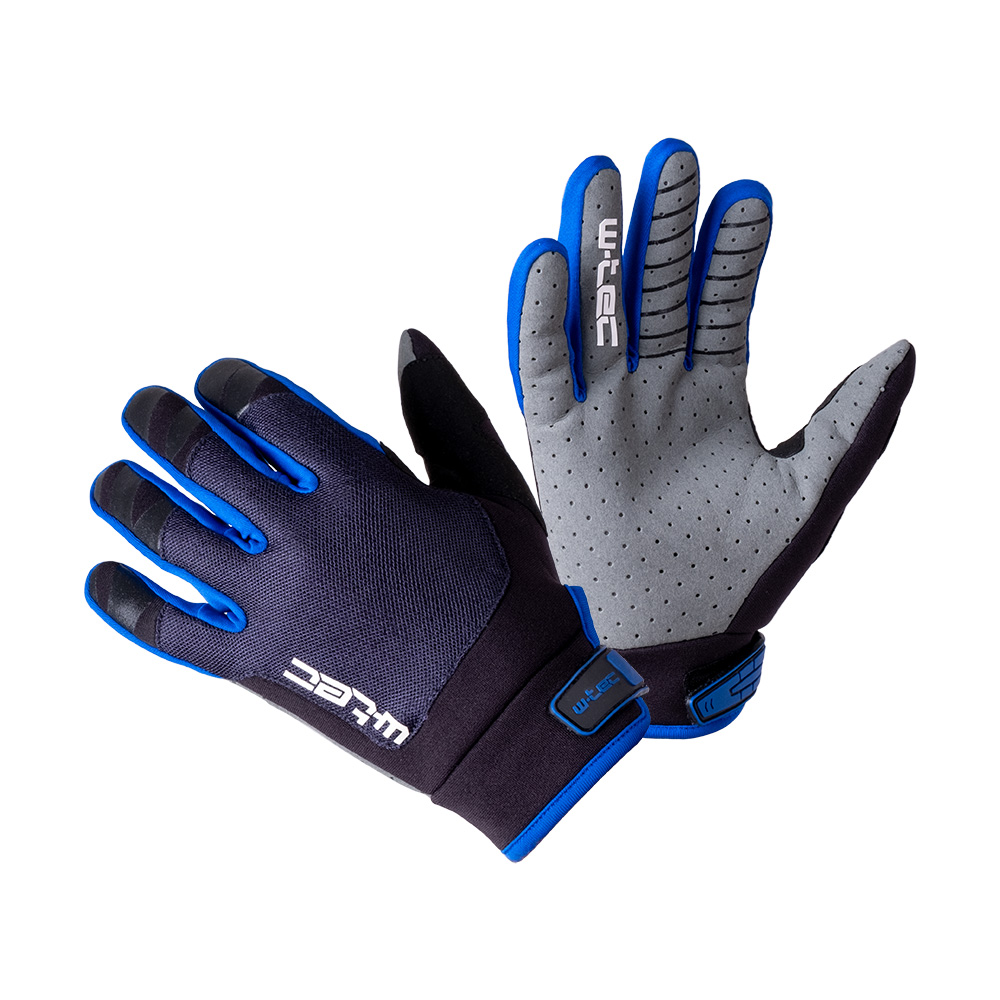 Dětské motokrosové rukavice W-TEC Matosinos Kids Blue - 3