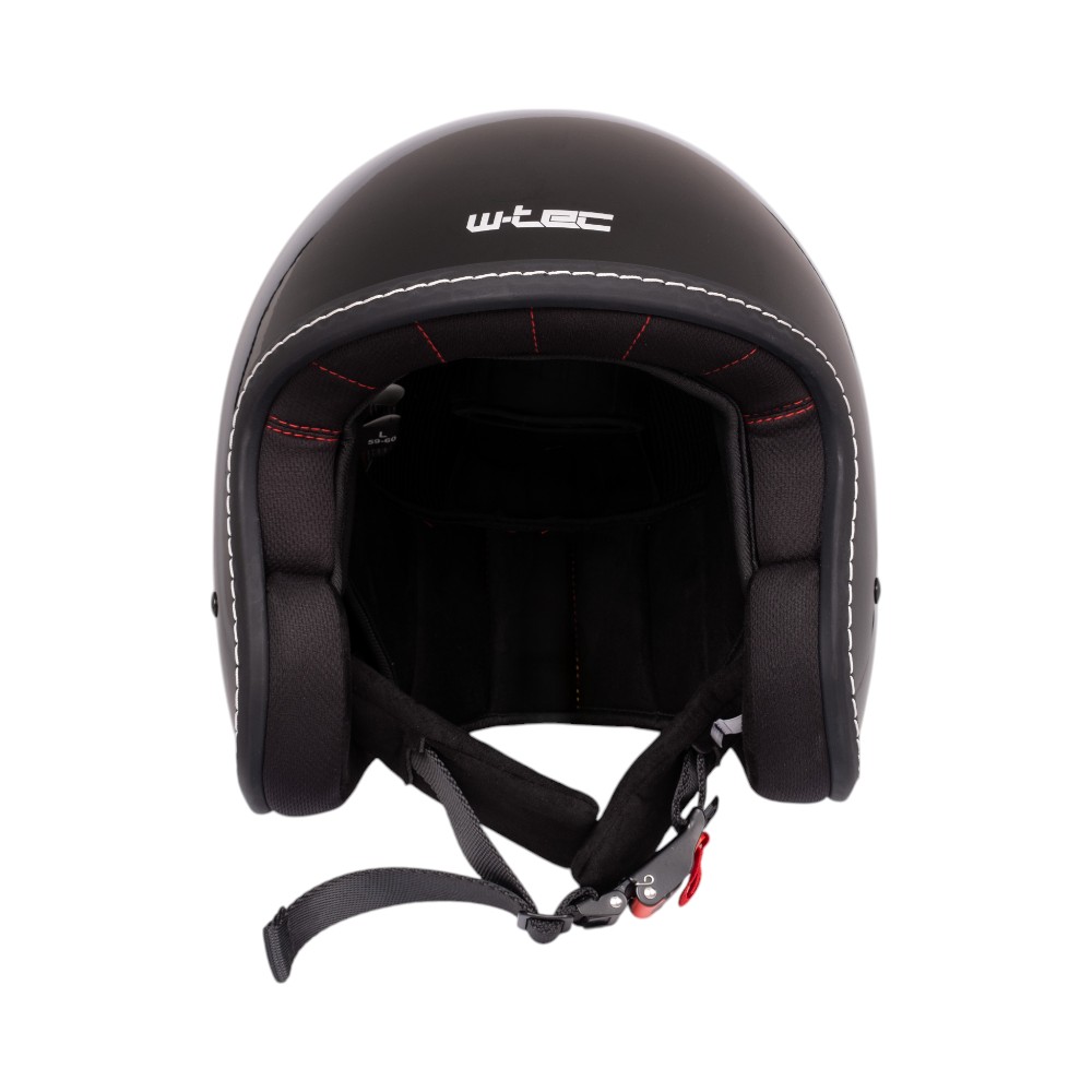Chopper přilba W-TEC Badachos s brýlemi Atavist černá lesk S (55-56) (obrázek 8)