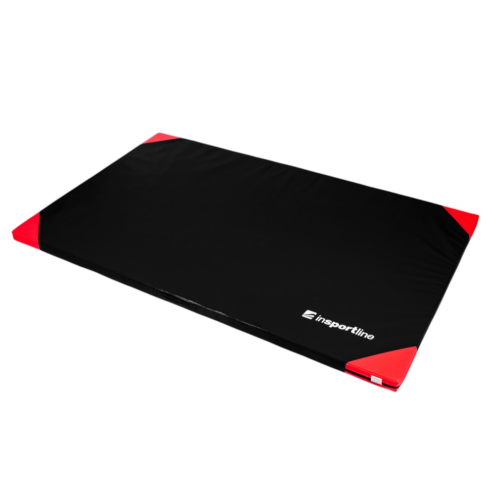 Gymnastická žíněnka inSPORTline Gabyk T90 200x120x6 cm  černá