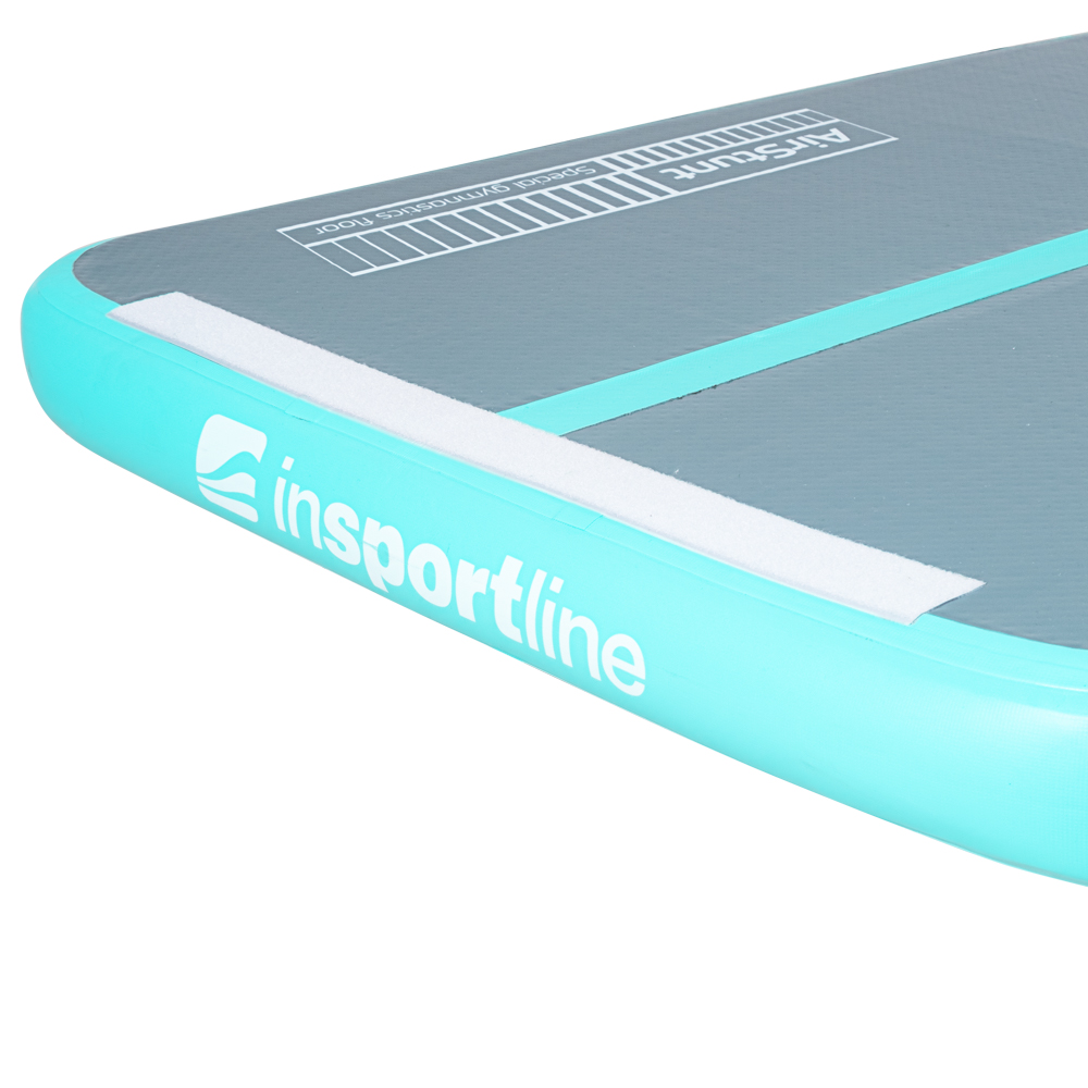 Airtrack inSPORTline Airstunt 300x100x10 cm šedá s ruční pumpou - Obrázek 6